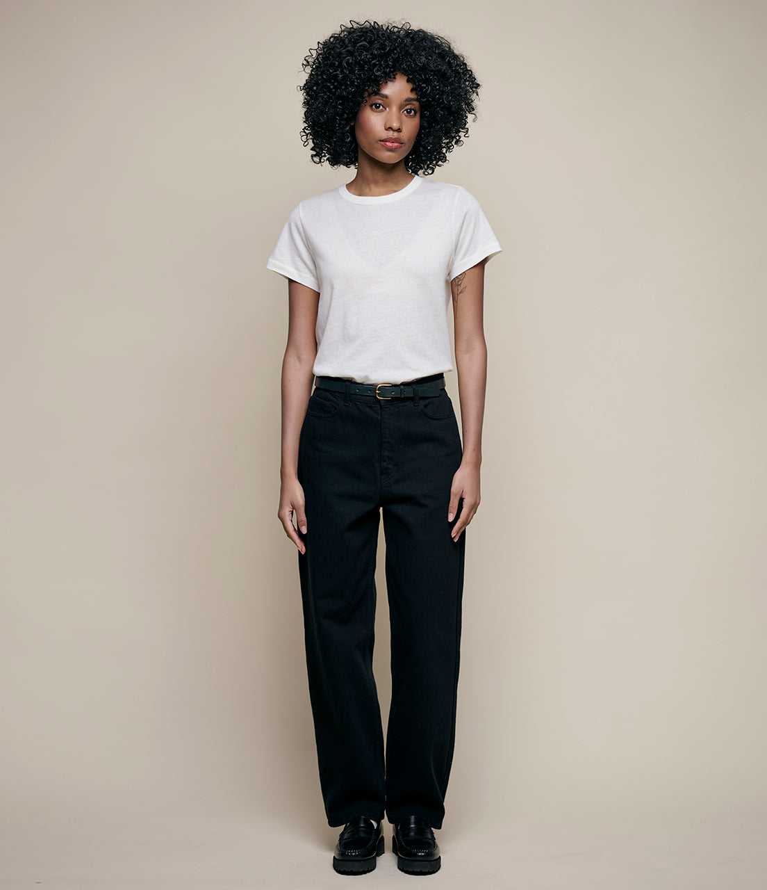 Premium Cotton-Cashmere Women's T-Shirt