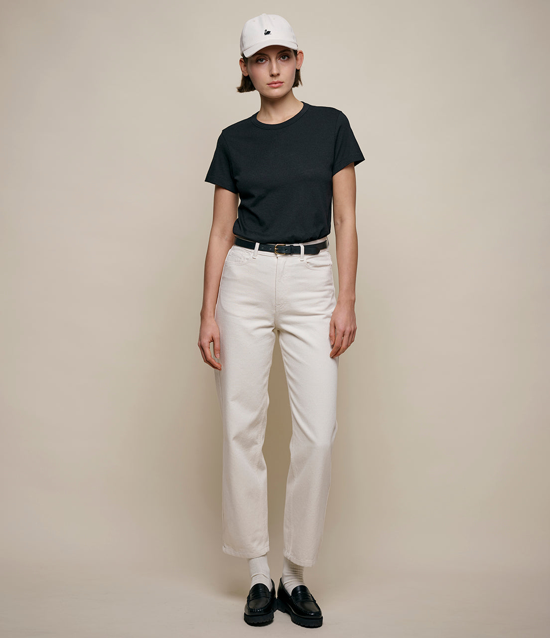 Premium Cotton-Cashmere Women's T-Shirt