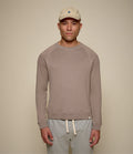 Relaxed Lightweight Raglan Sweatshirt