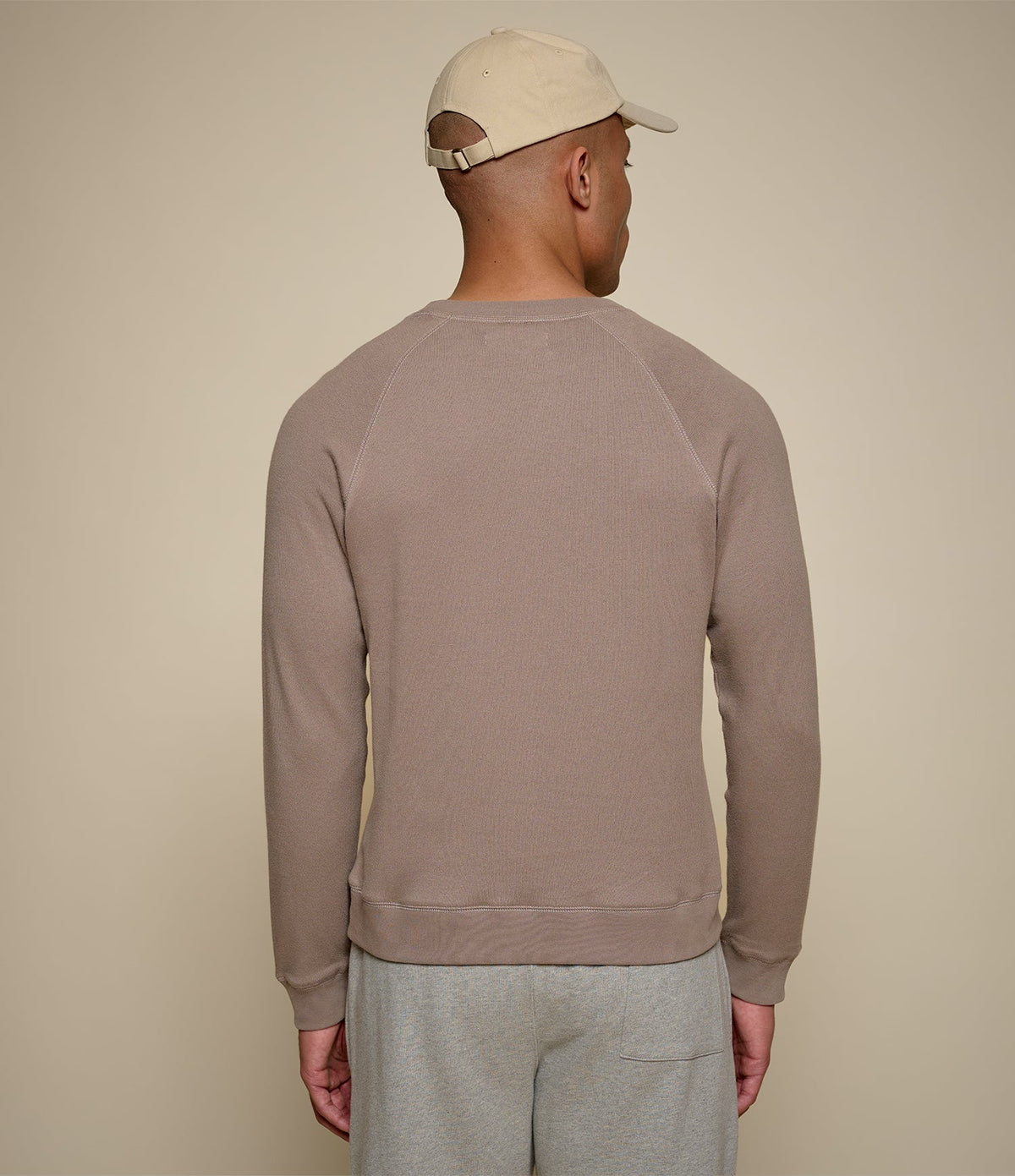 Relaxed Lightweight Raglan Sweatshirt