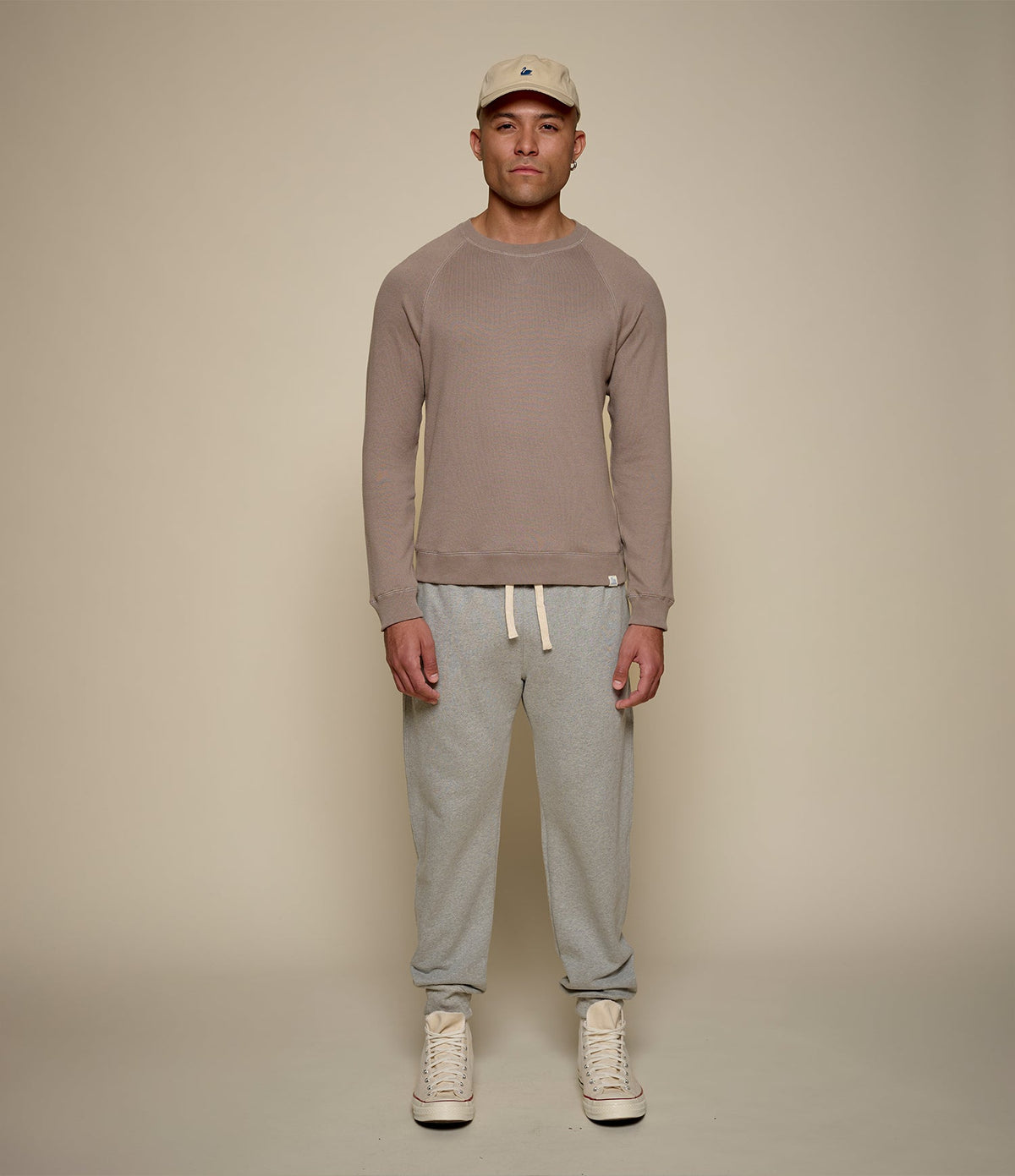Relaxed Lightweight Raglan Sweatshirt