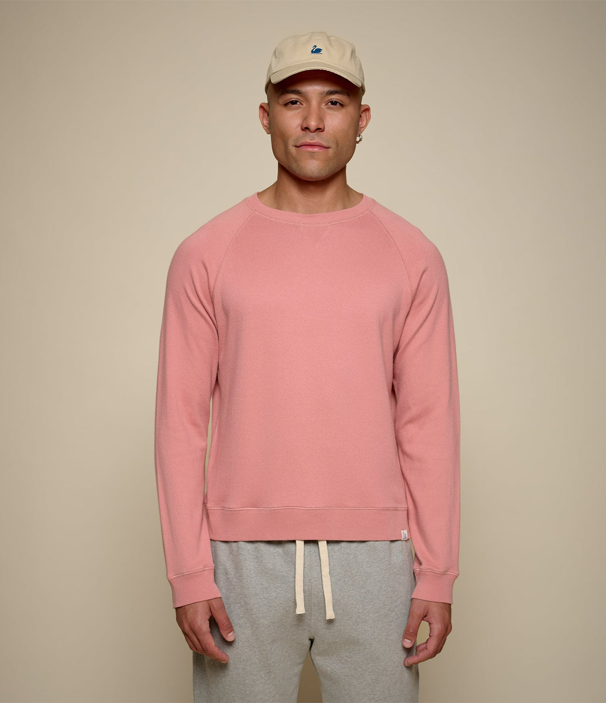 Relaxed Lightweight Raglan Sweatshirt