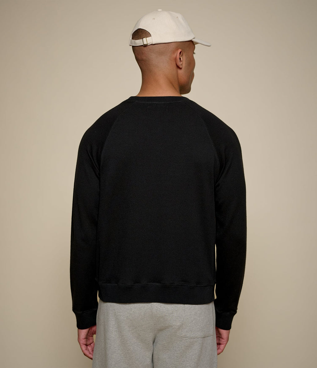 Relaxed Lightweight Raglan Sweatshirt