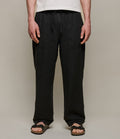 Worker's Linen Drawstring Pants