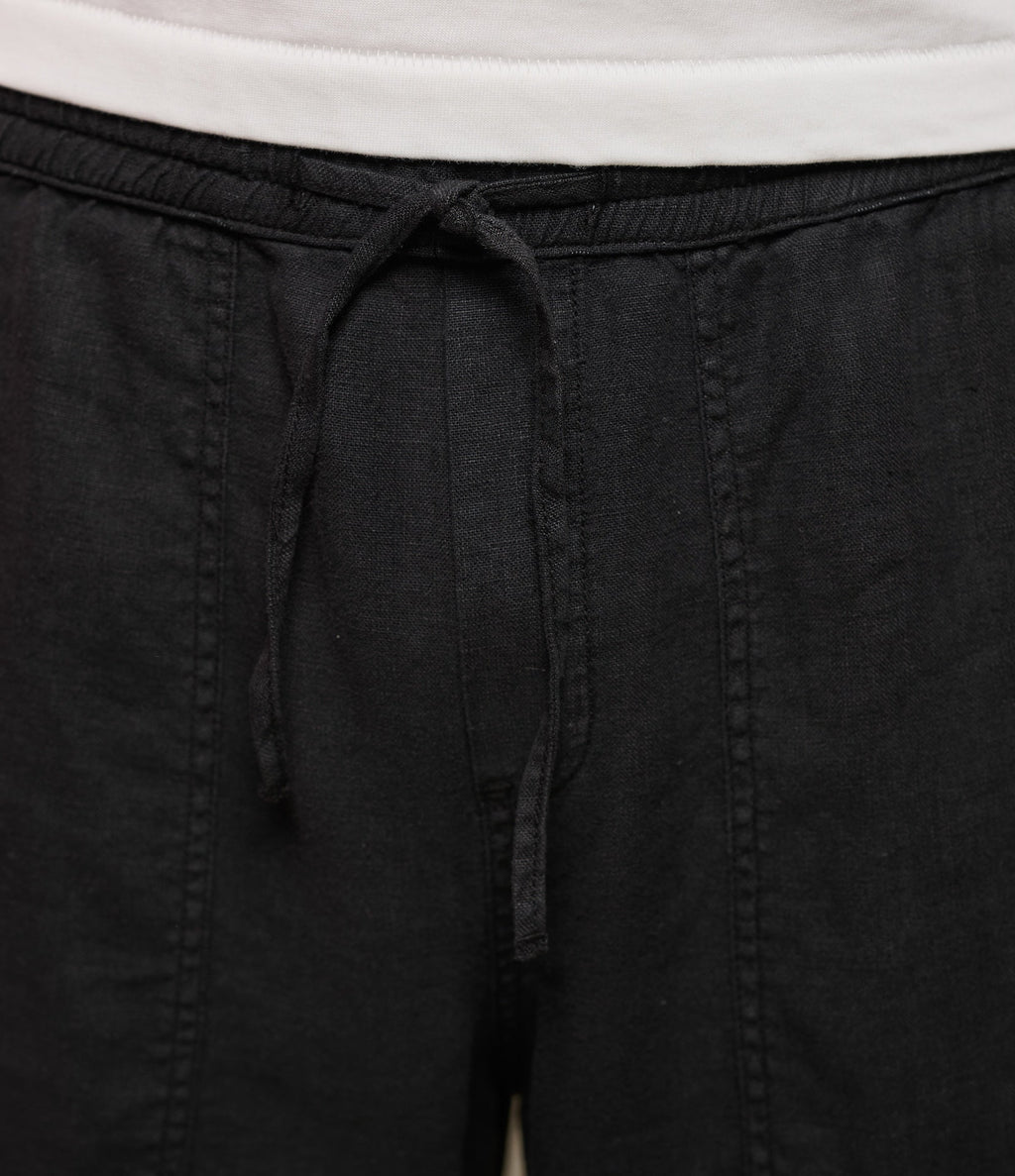 Worker's Linen Drawstring Pants