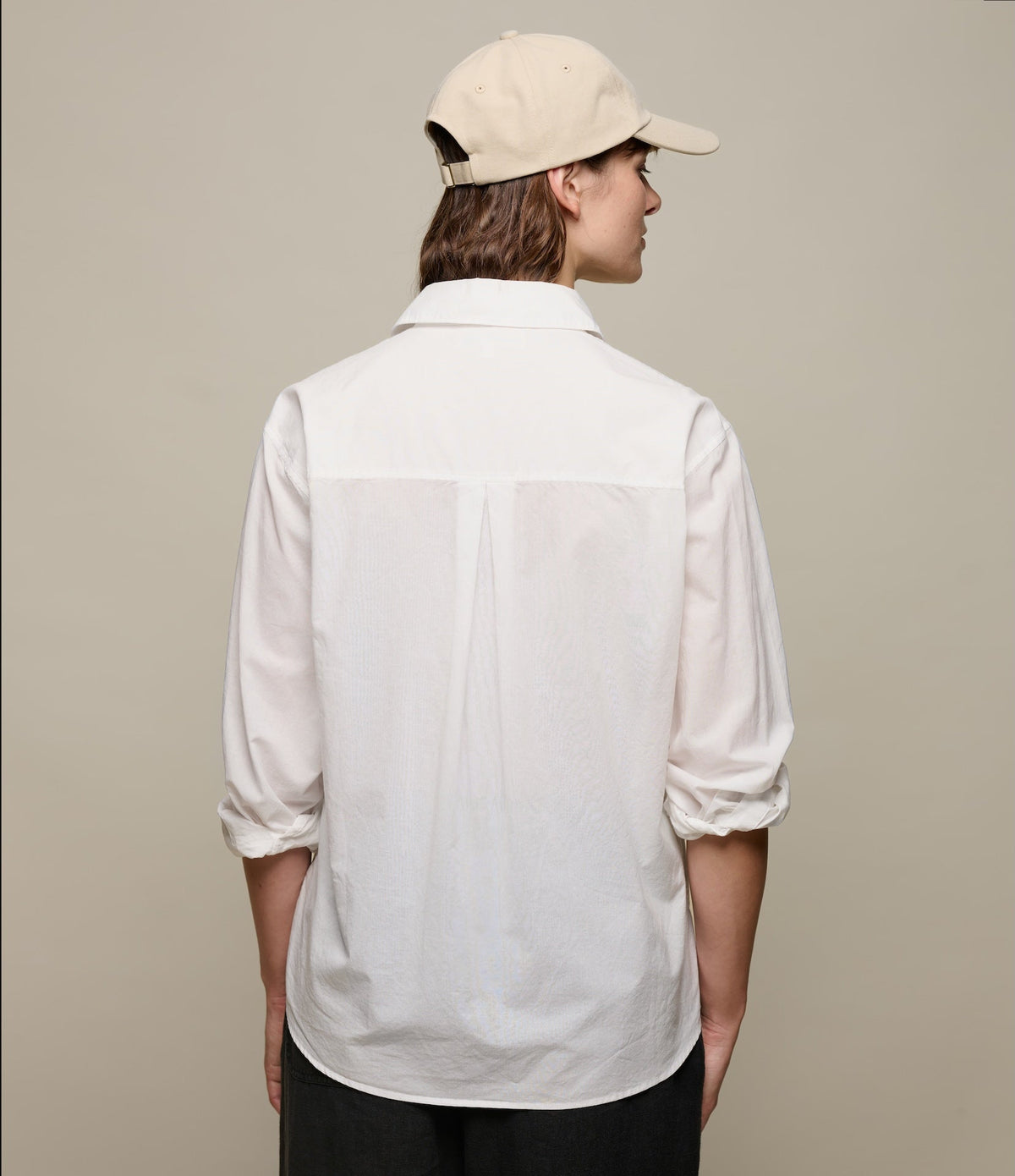 Relaxed Fit Linen Long Sleeve Shirt