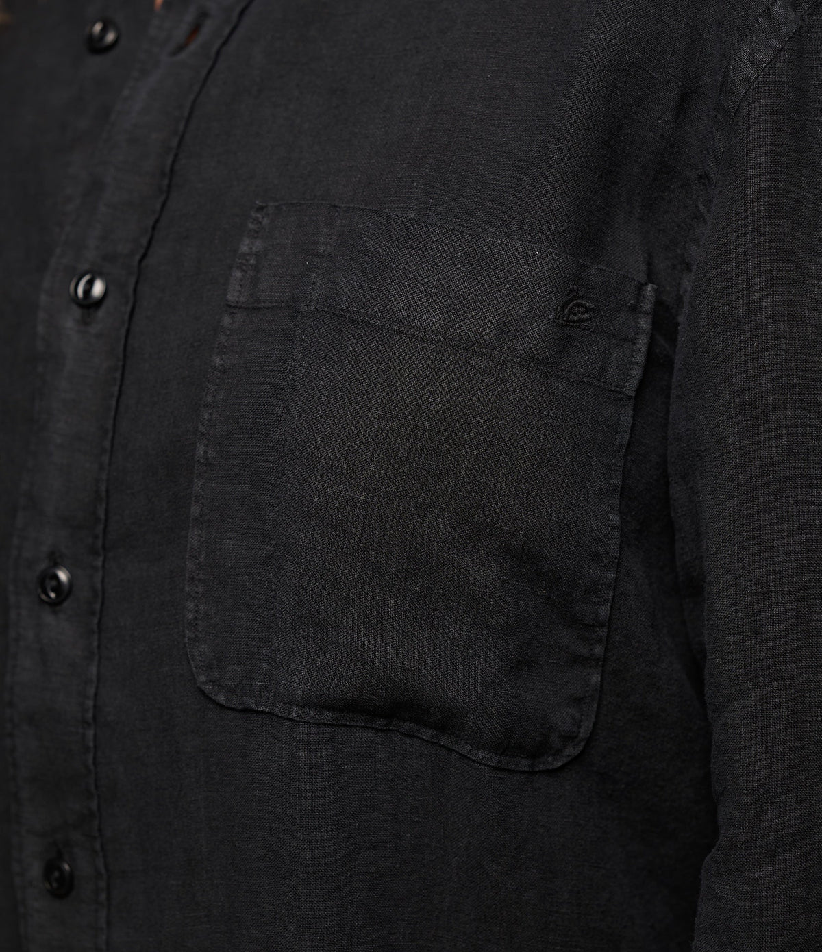 Relaxed Fit Linen Long Sleeve Shirt