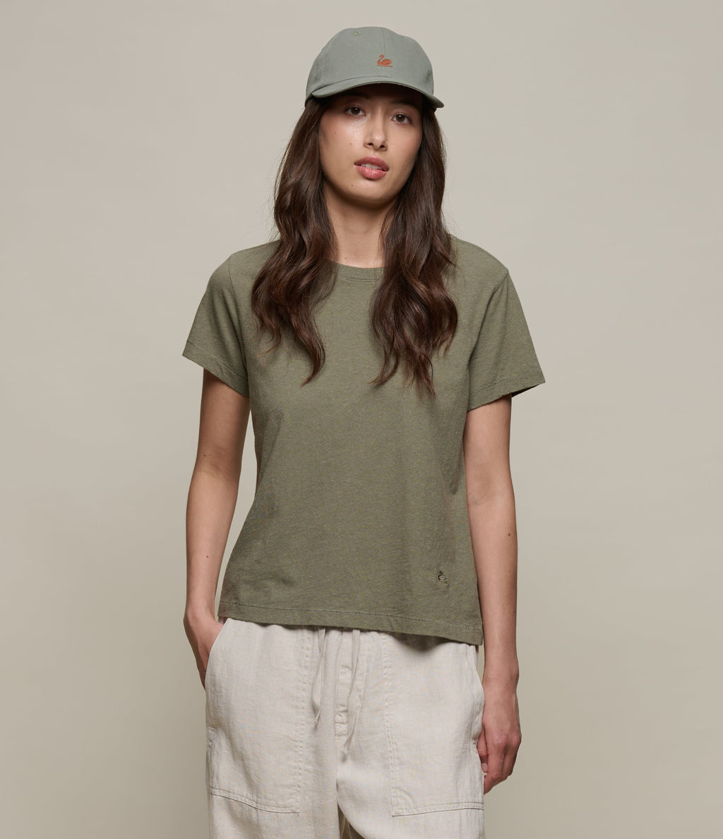 Cotton-Hemp Women's T-Shirt, All Plant-Based
