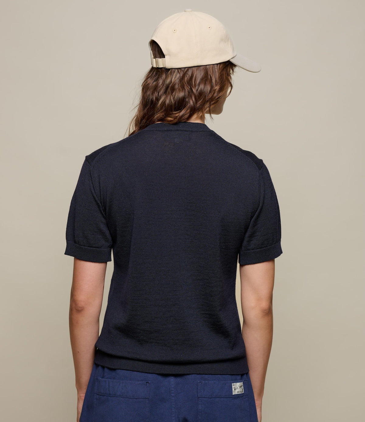 Refined Merino Wool Short Sleeve Women's T-Shirt