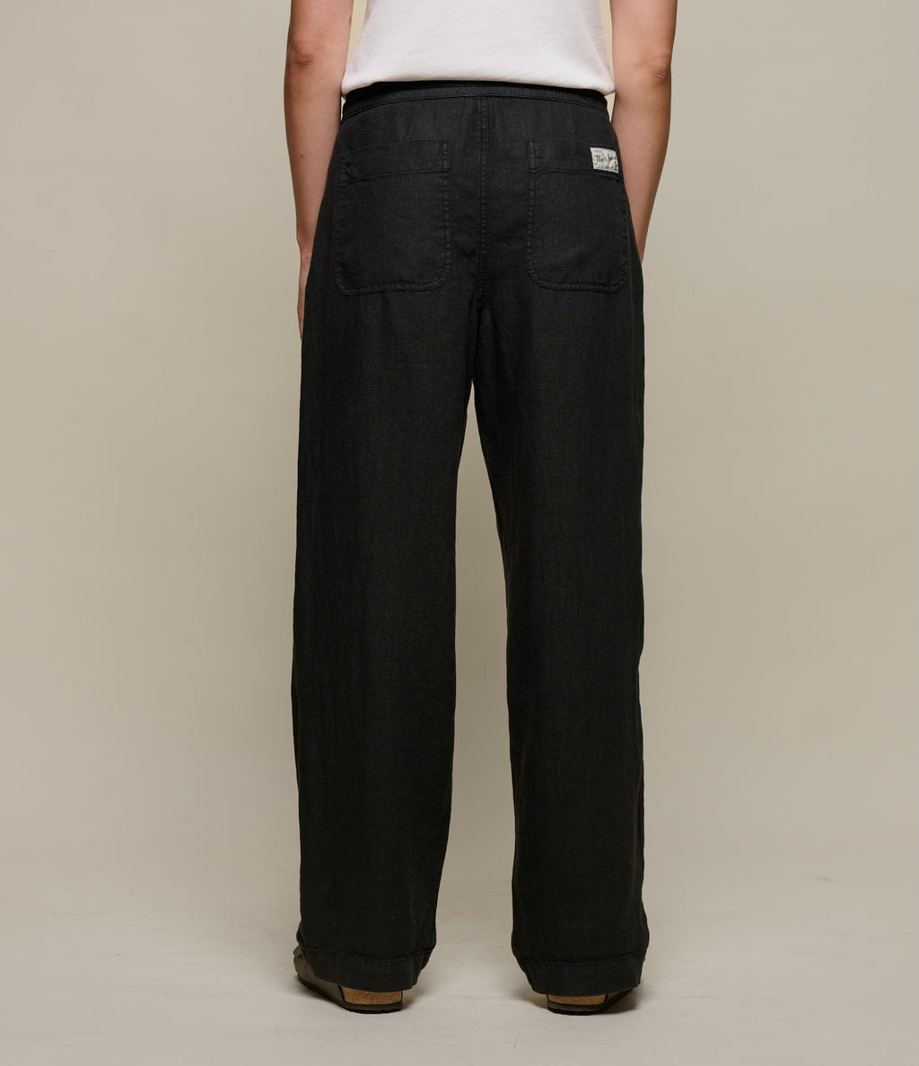 Worker's Linen Drawstring Pants