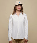Shaped Cotton Oxford Long Sleeve Shirt