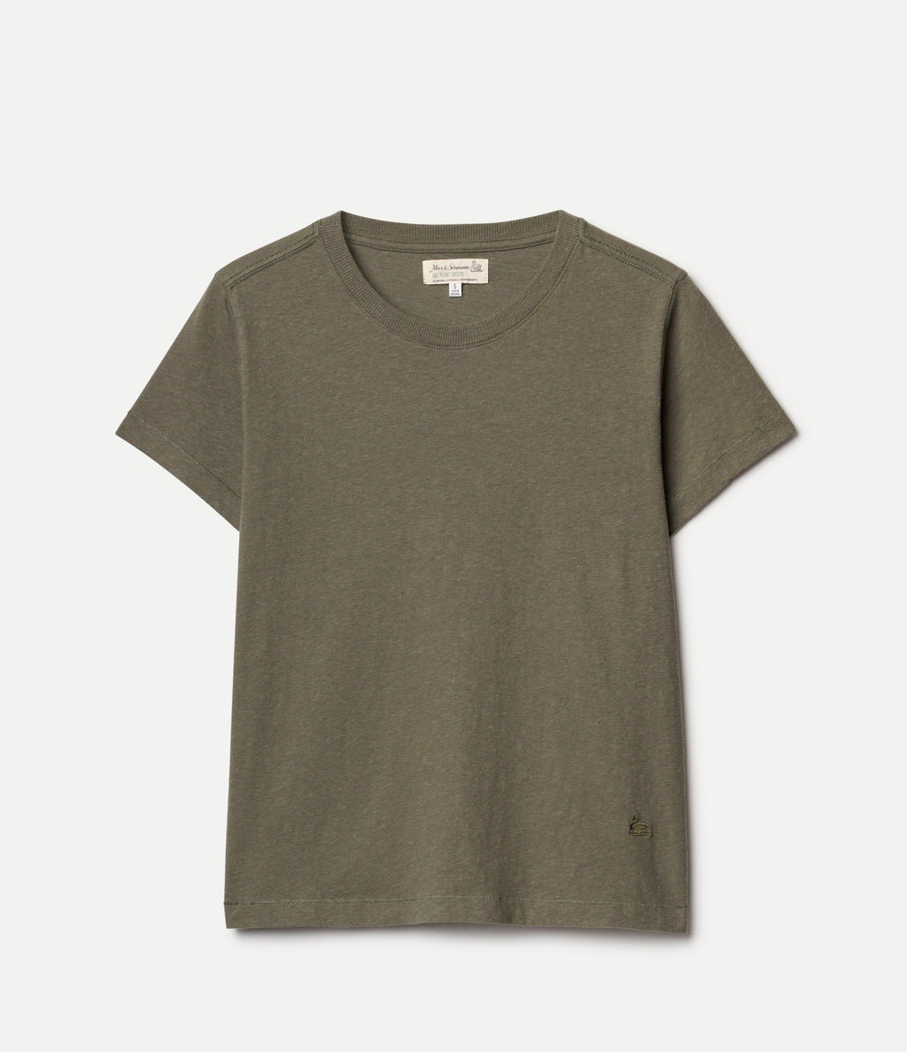Cotton-Hemp Women's T-Shirt, All Plant-Based