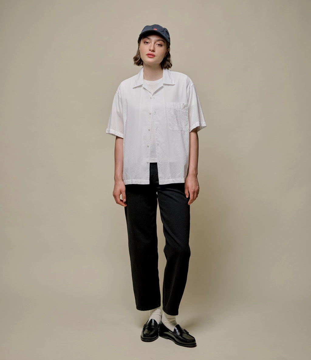 Cropped Cotton-Hemp Women's T-Shirt, All Plant-Based