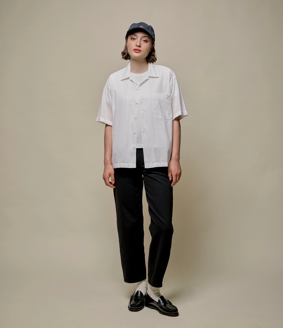 Cropped Cotton-Hemp Women's T-Shirt, All Plant-Based