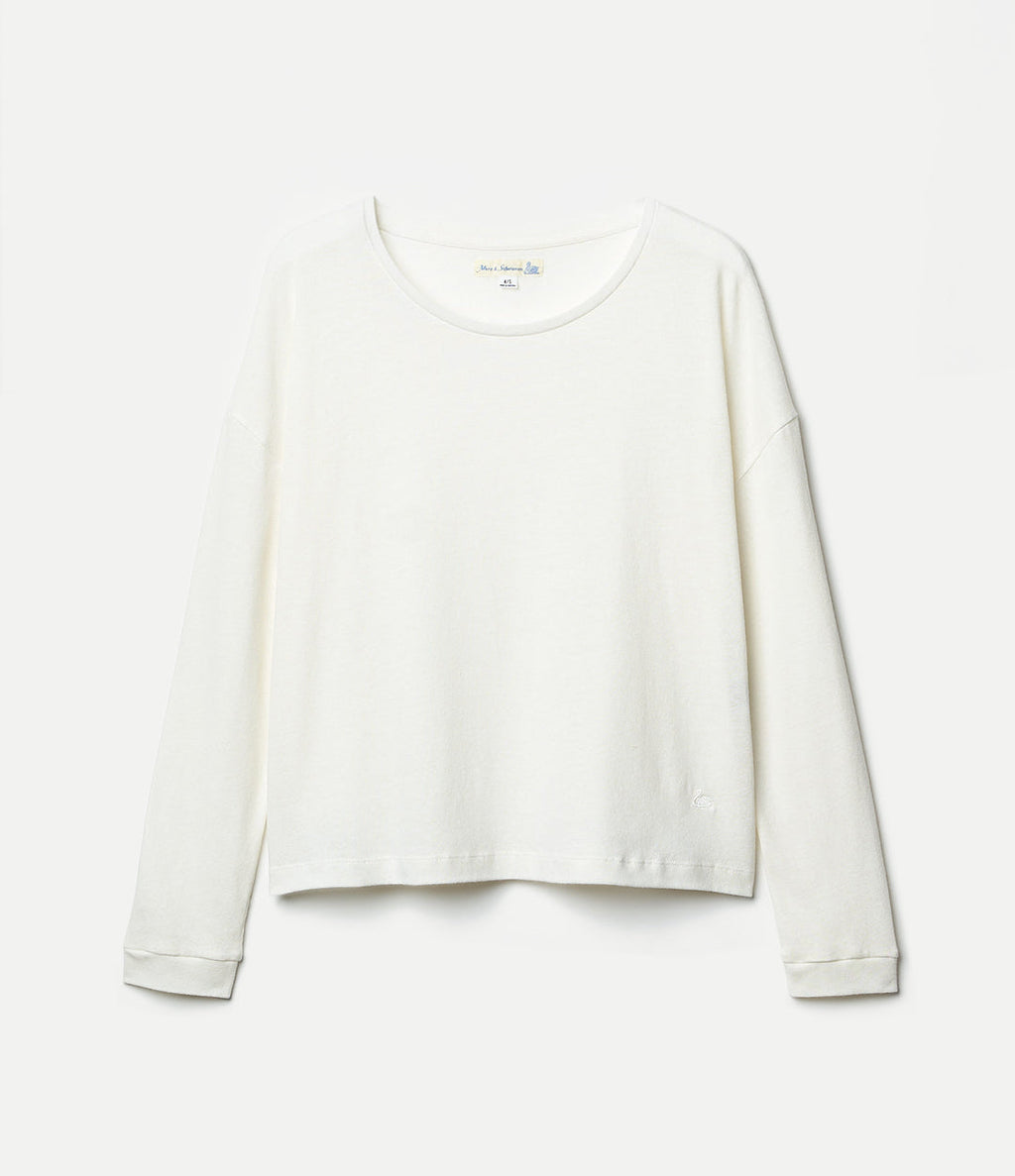 Linen-Cotton Relaxed Fit Women's Longsleeve