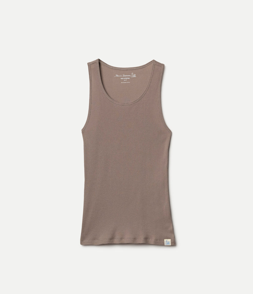 Fine Ribbed Cotton Women's Singlet
