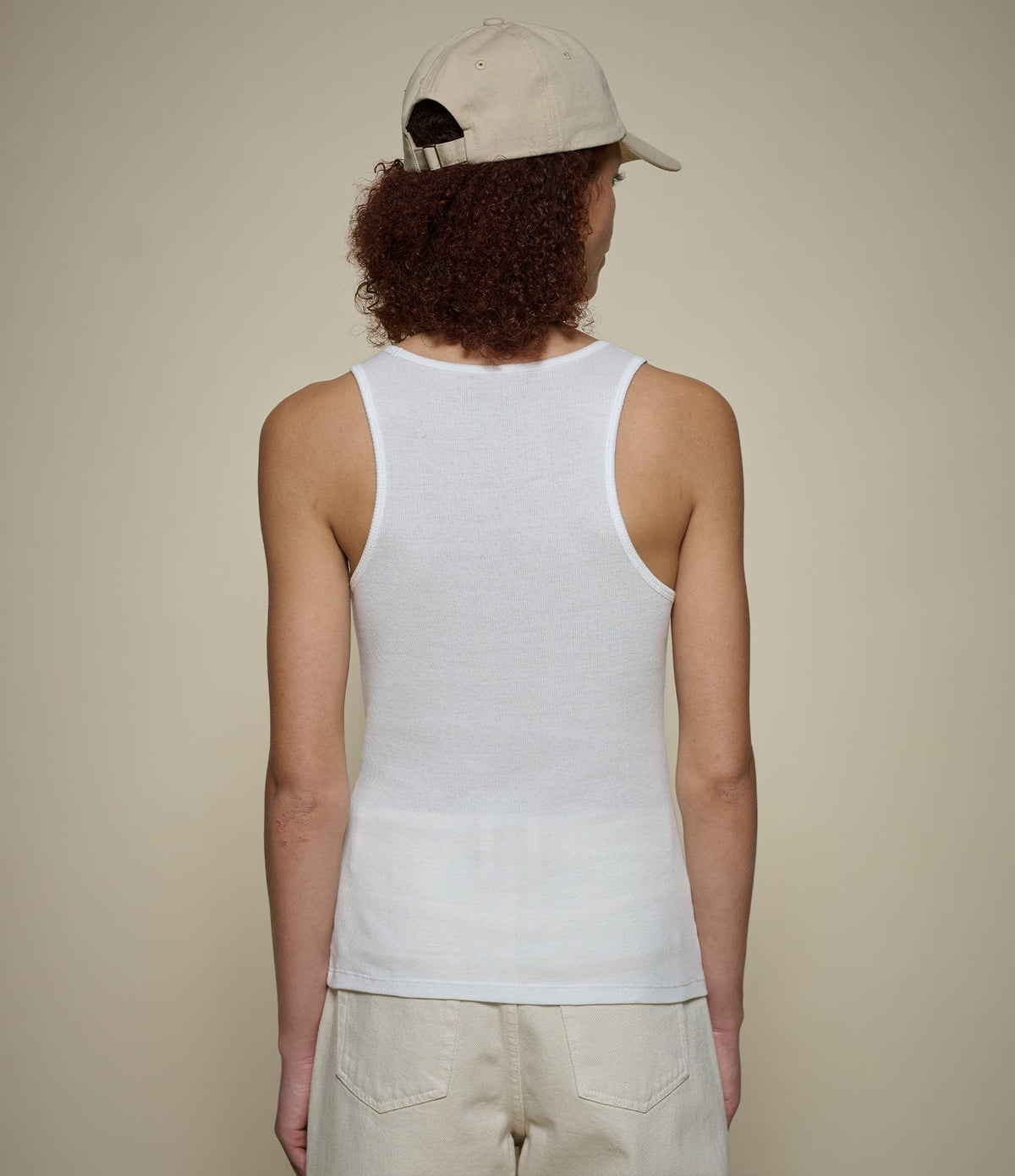 Fine Ribbed Cotton Women's Singlet