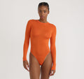 Soft Touch Veil Open Back Bodysuit